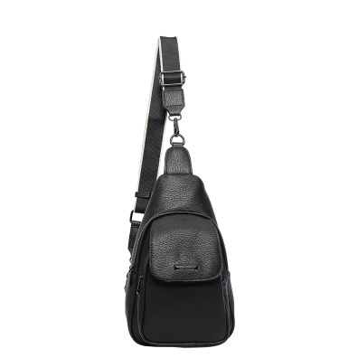 Τσάντα χιαστή QR-23971 - Μαύρο