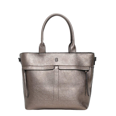 Τσάντα ώμου W-6325 - Ασημί