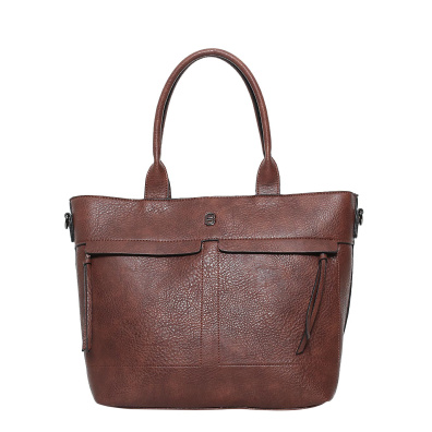 Τσάντα ώμου W-6325 - Καφέ