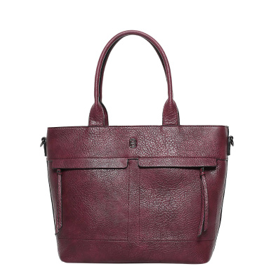 Τσάντα ώμου W-6325 - Μπορντό