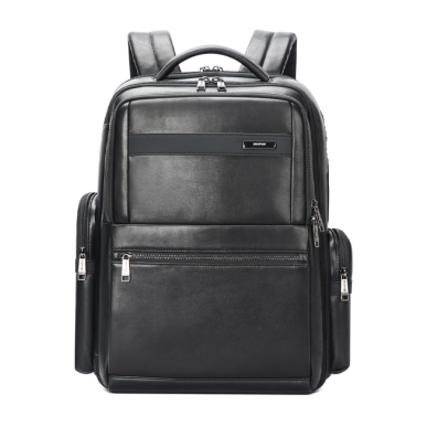Δερμάτινο Σακίδιο πλάτης Αντικλεπτικό 30L Laptop 17,3 Bopai 61-121961 μαύρο