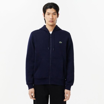 Fleece Ζακέτα Lacoste SH9626-166 Μπλε