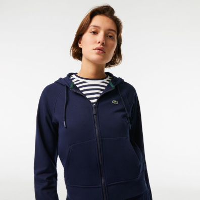 Fleece Ζακέτα Lacoste Zipped Jogger SF9213-166 Μπλε