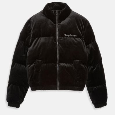 Puffer Μπουφάν Juicy Couture JCOIJ224556-101 Μαύρο