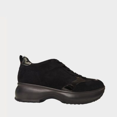 Sneaker Suede Adam's 1-872-24505-29 Μαύρο