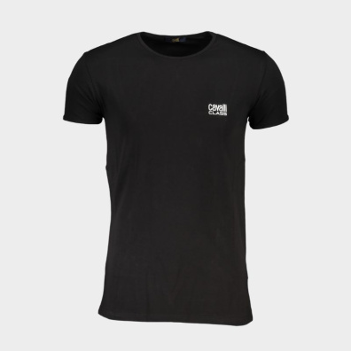 T-Shirt Cavalli Class QXO03AJD003-051 Μαύρο