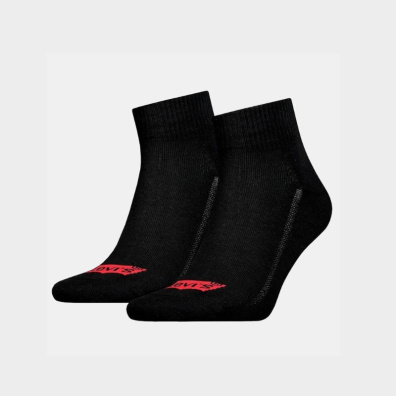 Κάλτσες Levi's Regular Cut Tencel 2 Ζεύγη 37157-1008-001 Μαύρο