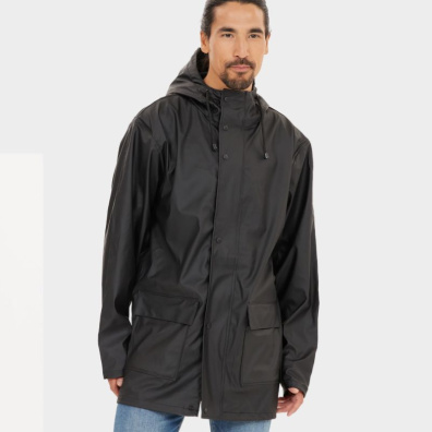 Αδιάβροχο Μπουφάν Weather Report WR191562-1001 Μαύρο
