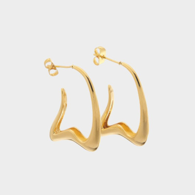 Καρφωτό σκουλαρίκι BJLY-5594 - Χρυσό