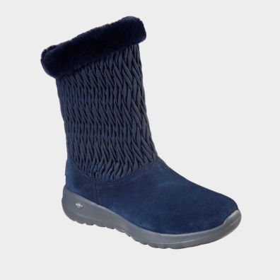 Μποτάκι Skechers On The Go Joy Snow Bunny 15519-NVGY Μπλε