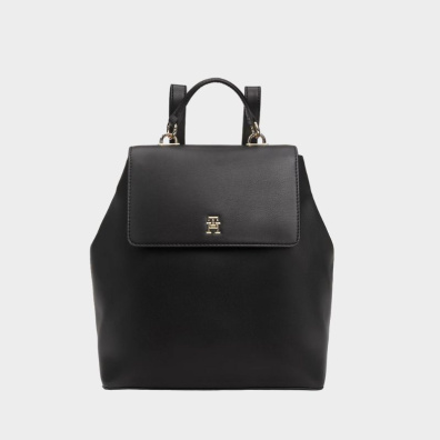 Σακίδιο Πλάτης Tommy Hilfiger Refined AW0AW15722-BDS Μαύρο