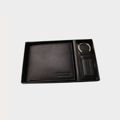 Σετ Δώρου Πορτοφόλι Μπρελόκ Polo Club Northampton PC-1021 Μαύρο