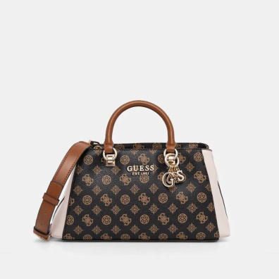 Τσάντα Χειρός Guess Evelune PC935306-MAMOCHAL Καφέ