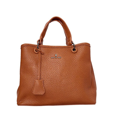 Τσάντα χειρός KX2409 - Κάμελ