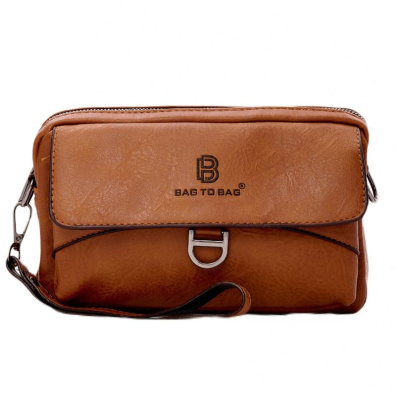 Τσαντάκι χιαστί MD-7927 - Κάμελ