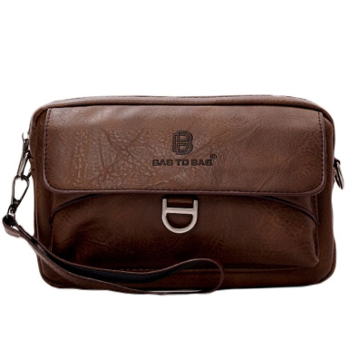 Τσαντάκι χιαστί MD-7927 - Καφέ