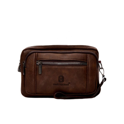 Τσαντάκι χιαστί MD-7932 - Καφέ