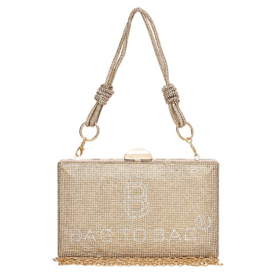 Τσάντα φάκελος clutch CK6019 - Χρυσό