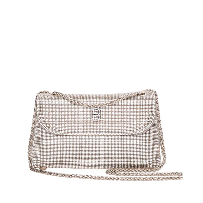 Τσάντα φάκελος clutch CK6022 - Ασημί