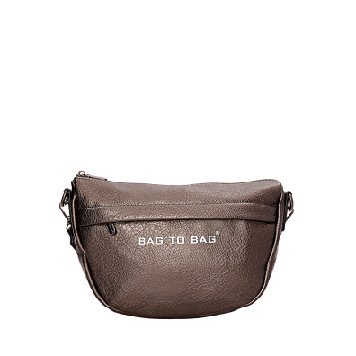 Τσάντα χιαστί WH-8029 - Ασημί