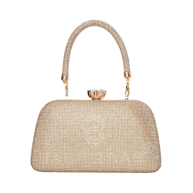 Τσάντα φάκελος clutch CK6021 - Χρυσό