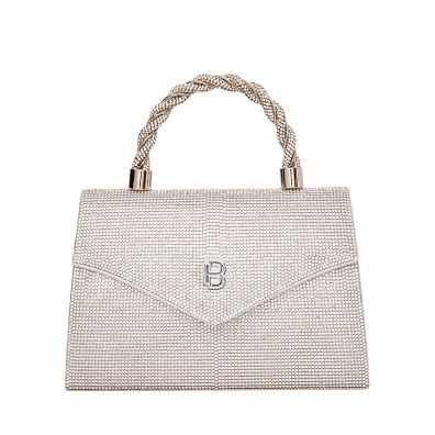 Τσάντα φάκελος clutch CK6026 - Ασημί