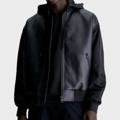 Bomber Μπουφάν Calvin Klein J30J324597-BEH Μαύρο