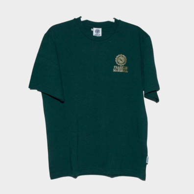 T-shirt Franklin & Marshall JM3012.000.1009P01.116 Πράσινο