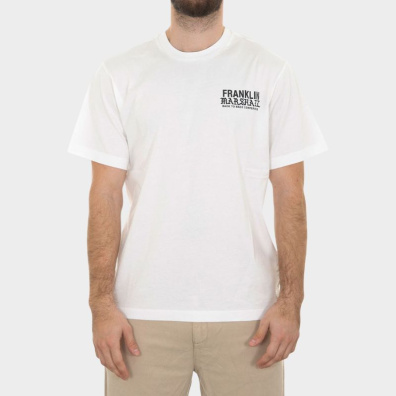 T-shirt Franklin & Marshall JM3288.000.1012P01.011 Λευκό