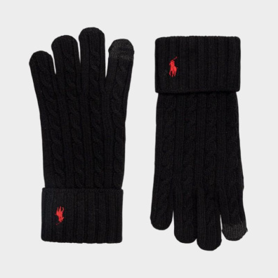 Ανδρικά Γάντια Ralph Lauren 449891268001 Μαύρο