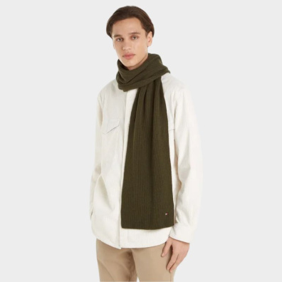 Ανδρικό Κασκόλ Tommy Hilfiger AM0AM11480 Πράσινο