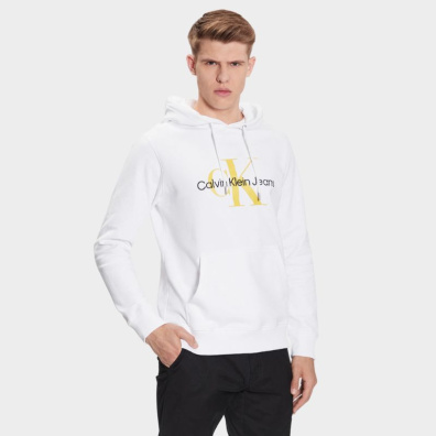 Ανδρικό Φούτερ Calvin Klein J30J320805 Λευκό