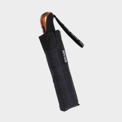 Αυτόματη Ομπρέλα Βροχής Σπαστή Pierre Cardin MS-0479GAV-03 Ρίγα Μαύρο