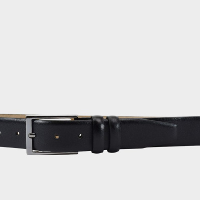 Δερμάτινη Ζώνη Stefano Mario BSTM222306-1 Μαύρο