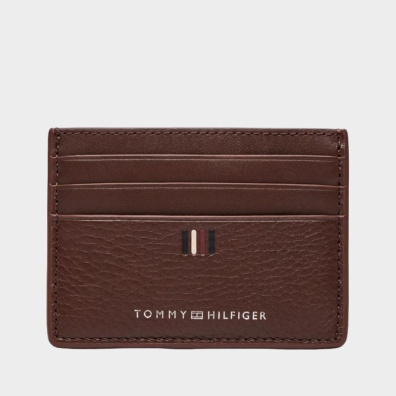 Δερμάτινη Καρτοθήκη Tommy Hilfiger AM0AM11858-GT8 Καφέ