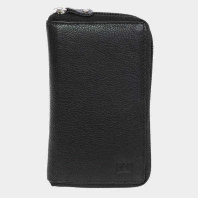 Δερμάτινη Πορτοφολι lavor 3445 Μαύρο