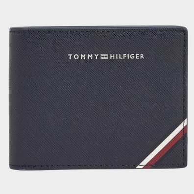 Δερμάτινο Ανδρικό Πορτοφόλι Tommy Hilfiger AM0AM11584 Μπλέ