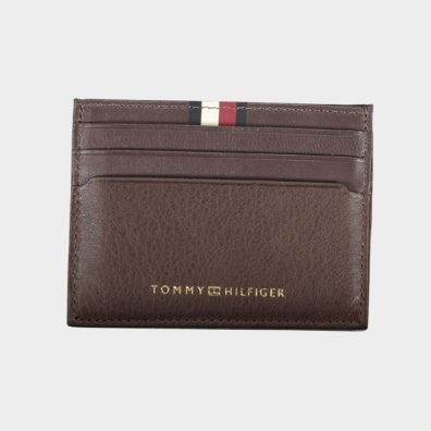 Δερμάτινο Ανδρικό Πορτοφόλι Tommy Hilfiger AM0AM11603 Καφέ