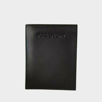 Δερμάτινο Πορτοφόλι Διαβατηρίου Lavor 1-3311 Μαύρο