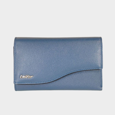 Δερμάτινο Πορτοφόλι Lavor 5981 Μπλε