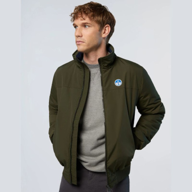Ζακέτα Με Φερμουάρ North Sails Sailor 603305000-VE0440 Χακί