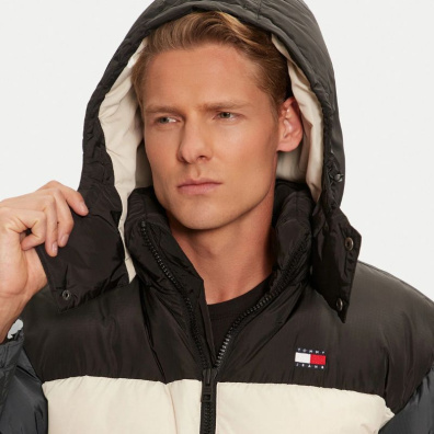 Μπουφάν Πουπουλένιο Tommy Hilfiger Alaska DM0DM19639-ACG Μπεζ