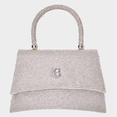 Τσάντα φάκελος clutch CK6025 - Ασημί