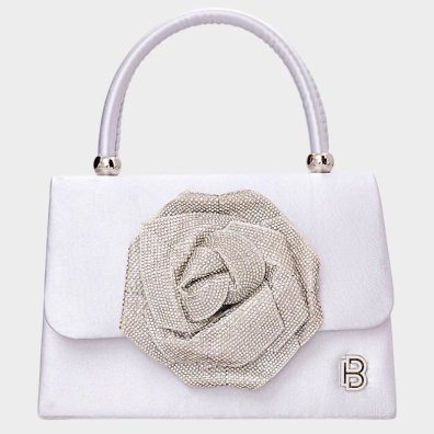 Τσάντα φάκελος clutch JH-2213 - Ασημί