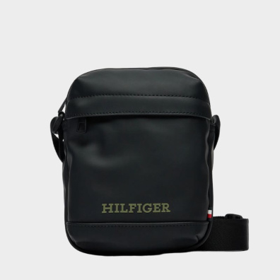 Τσαντάκι Χιαστί Tommy Hilfiger AM0AM12604-BDS Μαύρο