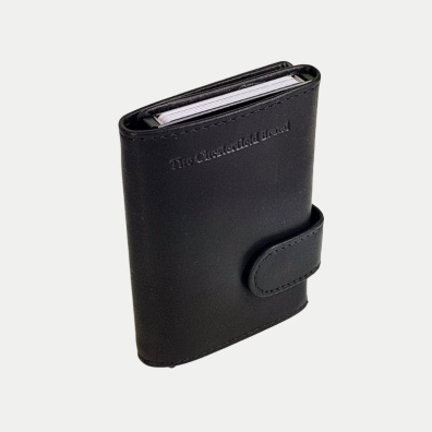 Δερμάτινο Πορτοφόλι-Καρτοθήκη Chesterfiled C08.038200 Μαύρο