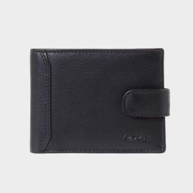 Δερμάτινο Πορτοφόλι Lavor 1-3810 Μαύρο
