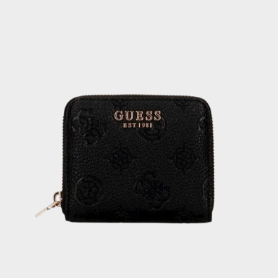 Μικρό Πορτοφόλι Guess PG9349137-BLACK Μαύρο