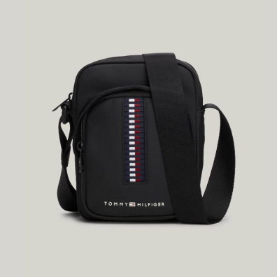 Τσαντάκι Ώμου/Χιαστί Tommy Hilfiger AM0AM12727-BDS Μαύρο