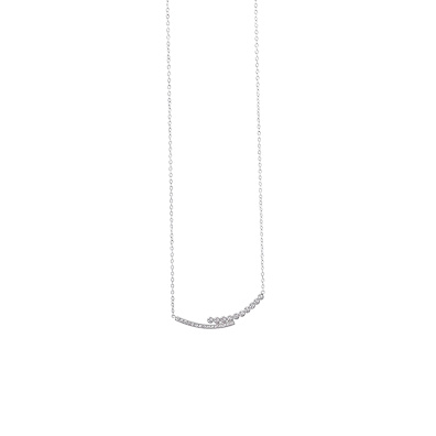 Αλυσίδα λαιμού WF-K046 - Ασημί